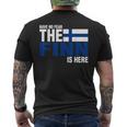 Have No Fear The Finn Is Here Men's T-shirt Back Print