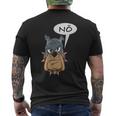 Nö Hund Statement Frosch I No Fun I Nein T-Shirt mit Rückendruck