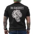 No Regrets Ragrets Sucky Panther Tiger Tat Men's T-shirt Back Print