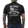 No Tengo 90 Años Tengo 18 Con 72 De Experiencia Cumpleaños Camiseta Hombre Estampado Espalda