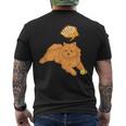 Nope Lazy Chow Chow Chow Chow Dog Men's T-shirt Back Print