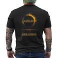 North America Solar Eclipse 40824 Arkansas Souvenir Men's T-shirt Back Print