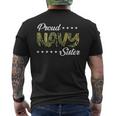 Nwu Bold Proud Navy Sister Men's T-shirt Back Print