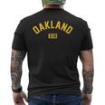 Oakland 510 Classic City Men's T-shirt Back Print