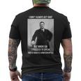 Theodore Roosevelt Political Buff Moose Party Teddy Men's T-shirt Back Print