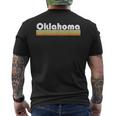Oklahoma Retro Style State Vintage Pride 70S 80S Home Men's T-shirt Back Print