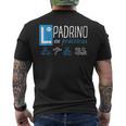 Padrino En Prácticas Anuncio Divertido Del Futuro Padrino Camiseta Hombre Estampado Espalda