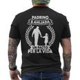 Padrino Y Ahijada Un Pacto Perida Bautizo Regalo Padrino Camiseta Hombre Estampado Espalda