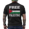 Palestina Bandera Palestina Free Palestine Gaza Sin Mangas Camiseta Hombre Estampado Espalda