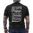 Papá Divertido Día Del Padre Cumpleaños Padre Camiseta Hombre Estampado Espalda