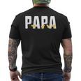 Papa Mit Seinen Küken Geschenkatertag Ankündigung Baby T-Shirt mit Rückendruck