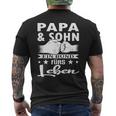 Papa Und Sonhn Ein Bund Für Leben Father Partner Look Family T-Shirt mit Rückendruck