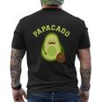 Papacado For New Dad Or Daddy Announcement Mens Back Print T-shirt