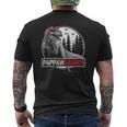 Pappawsaurus Grandpa Dinosaur Pappaw Saurus Father's Day Mens Back Print T-shirt