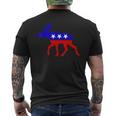 Patriotic Bull Moose Party Progressive Democrat Men's T-shirt Back Print