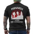 Peinard Loin Des Connards Randonnée Drôle T-shirt imprimé au dos
