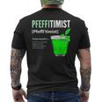 Pfeffitimist Peppermint Saufen Peppermint Liqueur Pfeffi T-Shirt mit Rückendruck