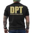 Physical Therapist Dpt Doctor Of Physical Therapy Men's T-shirt Back Print