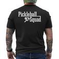 Pickleball Squad Hobby Sports Team Dinking Men's T-shirt Back Print