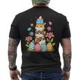 Pile Of Kitty Cats Easter Day Cute Cat Lover Cat Owner Men's T-shirt Back Print