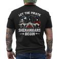 Pirate Gnome Let The Pirate Shenanigans Begin With Gnomies Men's T-shirt Back Print