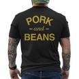 Pork And Beans Trash Food Men's T-shirt Back Print