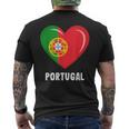 Portugal Flag Jersey Portuguese T-Shirt mit Rückendruck