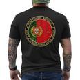 Portugal Portugiesische Kleidung Portugal Damen T-Shirt mit Rückendruck