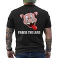 Praise The Lard Pig Men's T-shirt Back Print