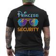 Princess Security Perfects Presents For Dad Or Boyfriend Mens Back Print T-shirt