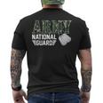 Proud Army National Guard Military Family Veteran Army Men's T-shirt Back Print