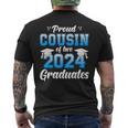 Proud Cousin Of Two 2024 Graduates Class Of 2024 Senior Men's T-shirt Back Print