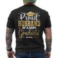 Proud Husband Of A 2024 Graduate Class Senior Graduation Men's T-shirt Back Print
