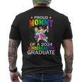 Proud Mommy Of A 2024 Kindergarten Graduate Unicorn Dab Men's T-shirt Back Print