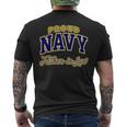 Proud Navy Fatherinlaw For Men Men's T-shirt Back Print