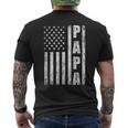 Proud Papa Fathers Day 2021 From Grandchildren Men's T-shirt Back Print