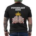 Psychology King Psychology Psychologist Men's T-shirt Back Print