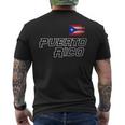 Puerto Rico 2023 Vintage Flag Pride Pr Boricua Puerto Rico T-Shirt mit Rückendruck