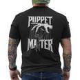 Puppet Master Ventriloquist Ventriloquism Pupper Master Men's T-shirt Back Print