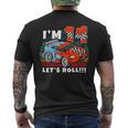 Race Car 14Th Birthday 14 Boy Toddler Racing Car Driver Men's T-shirt Back Print