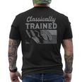 Racing Three Pedals Classically Trained Manual Transmission Men's T-shirt Back Print
