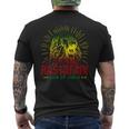 Rastafari Lion Of Judah Jah Him Reggae Music Rasta Men's T-shirt Back Print