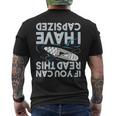 If You Can Read This I Have Capd Kayak Kayaking Men's T-shirt Back Print