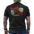 Reading Is Sexy Book Literature Men's T-shirt Back Print