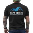 Real Estate Selling And Storytelling For House Hustler Men's T-shirt Back Print