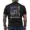 Red Friday For My Brother Remember Everyone Deployed Us Army Mens Back Print T-shirt