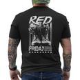 Red Friday Remember Everyone Deployed Veterans Day Men's T-shirt Back Print