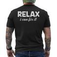 Relax I Can Fix It Relax Men's T-shirt Back Print