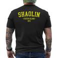 Retro 90'S Hip Hop Shaolin Staten Island Nyc Men's T-shirt Back Print