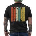 Retro Bochum Inhabitant City Bochumer T-Shirt mit Rückendruck